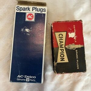 New Genuine Vintage Champion & AC-Delco Spark Plugs